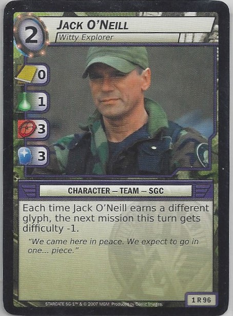 Jack ONeill, Witty Explorer